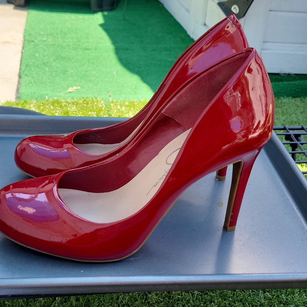 Jessica Simpson Patent leather heel - Picture 2 of 6